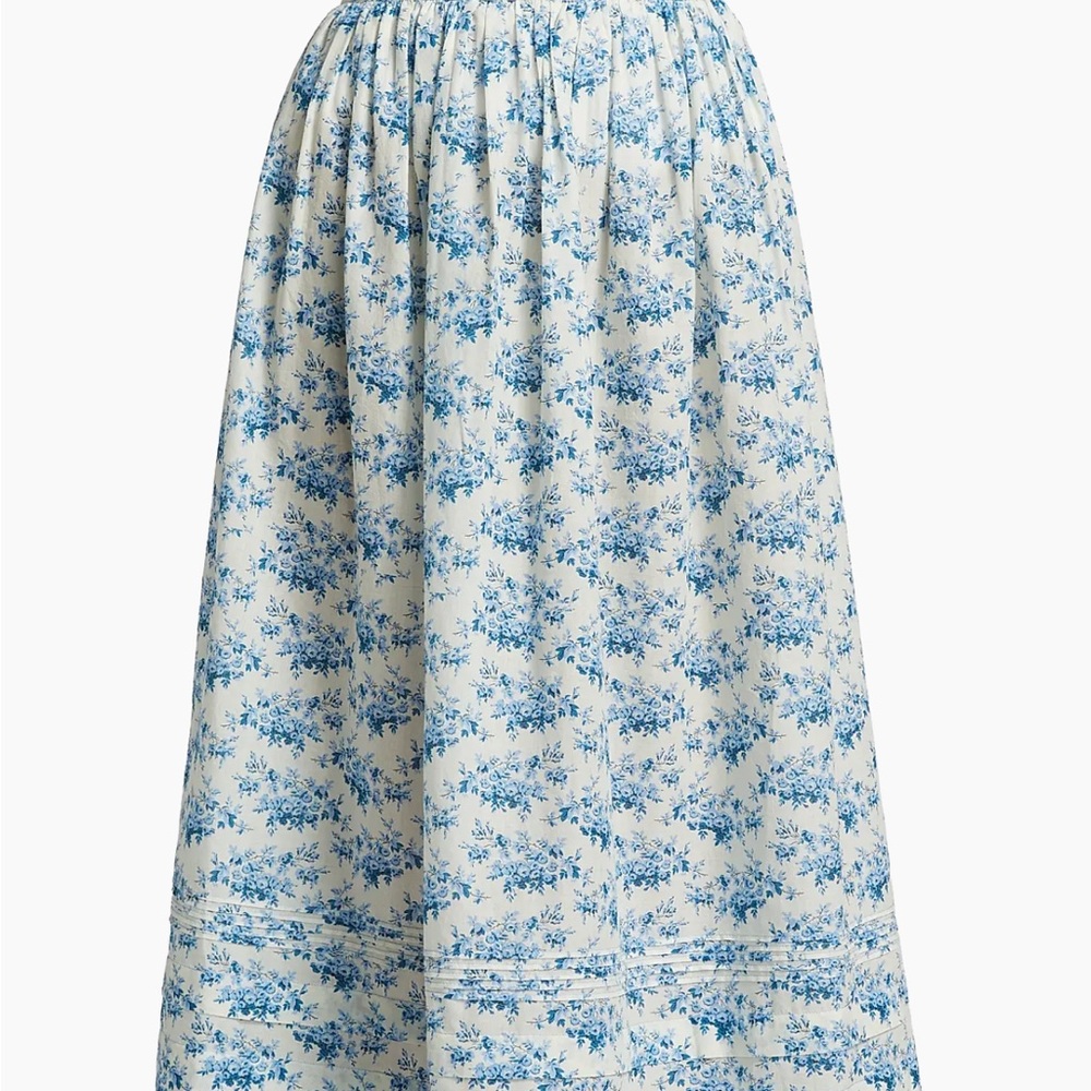DÔEN Marcie Cotton Midi-Skirt